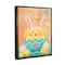 Stupell Industries Hangin' With My Peeps Easter Egg Chicks Floater Framed Art